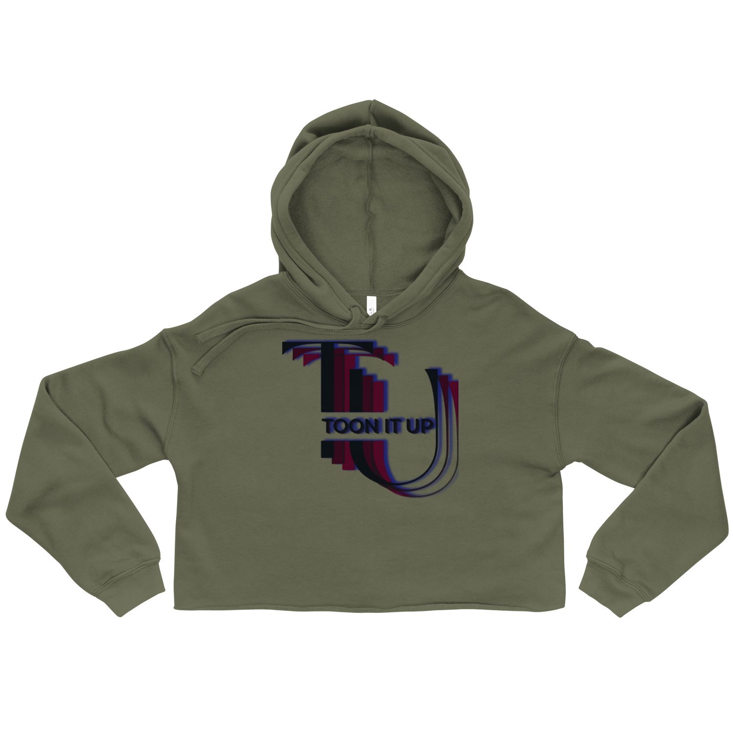 Toon It Up Crop Hoodie
