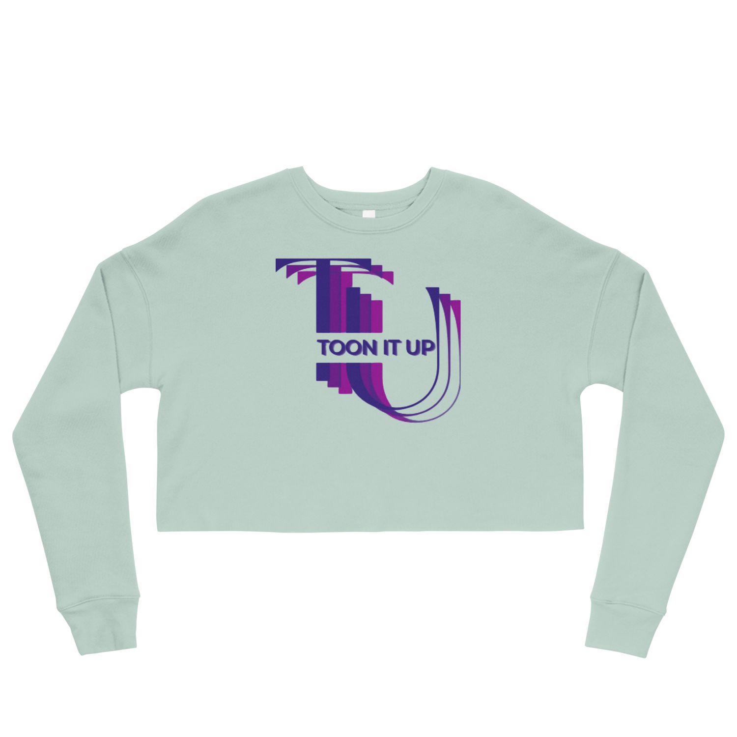 Toon It Up Crop Sweatshirt