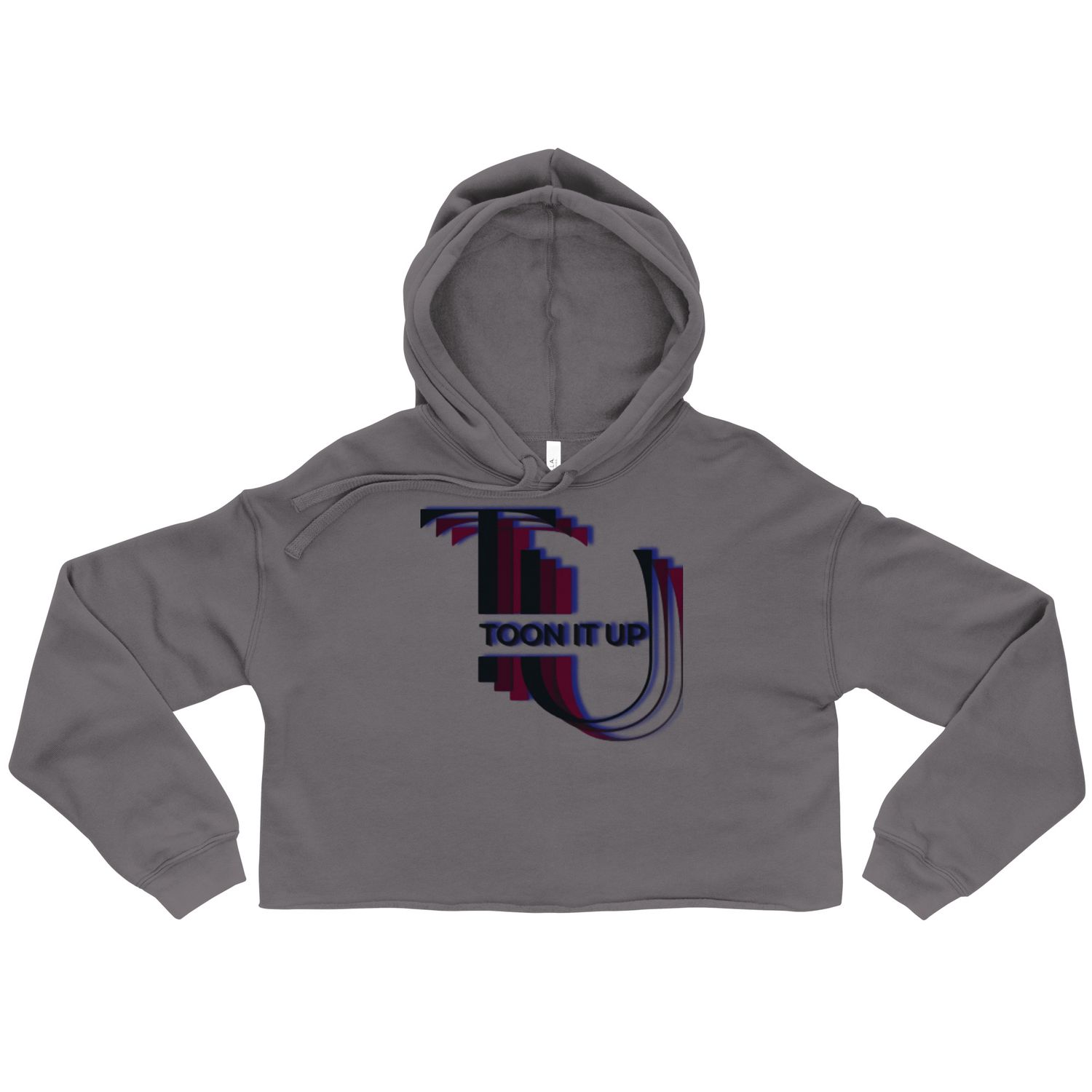 Toon It Up Crop Hoodie