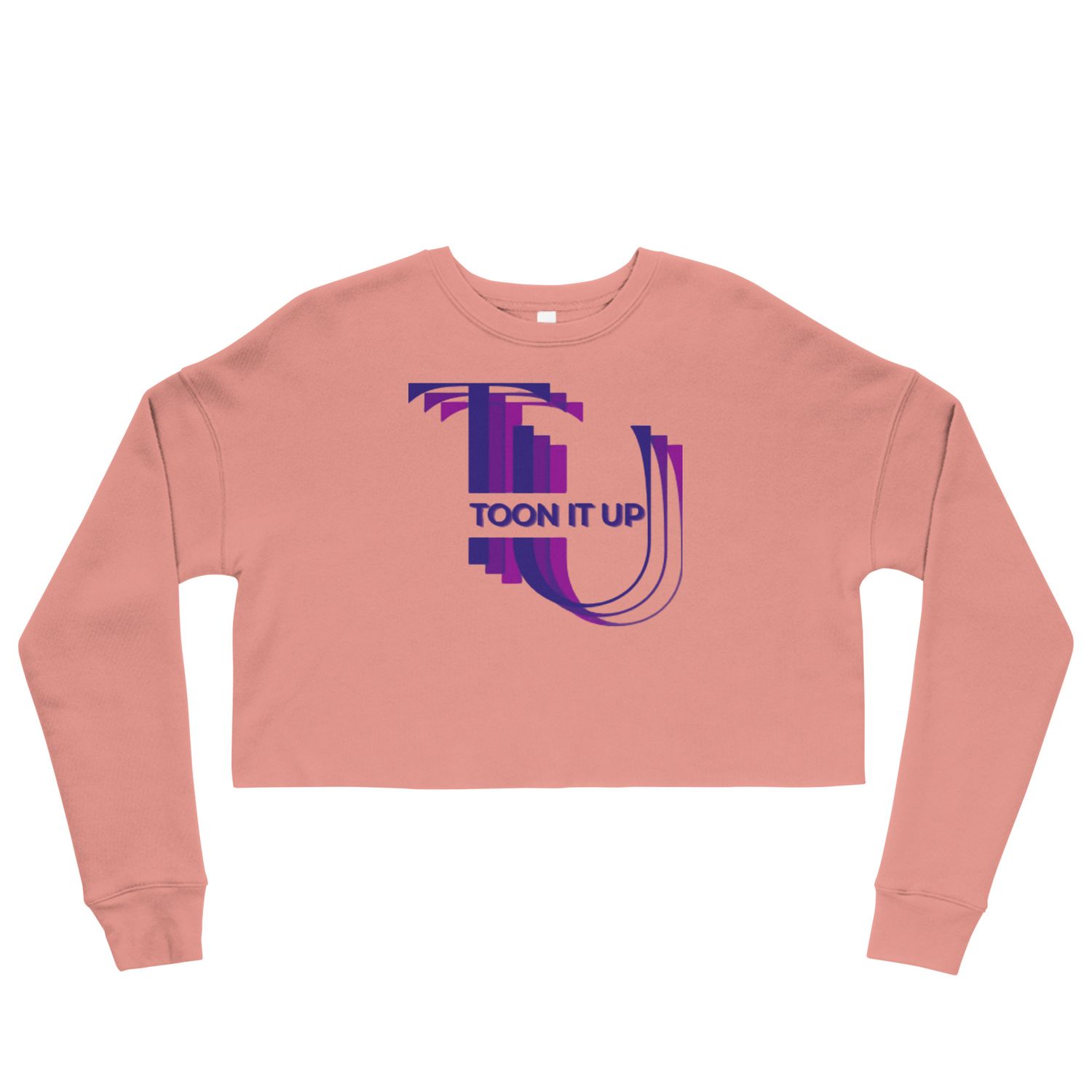 Toon It Up Crop Sweatshirt