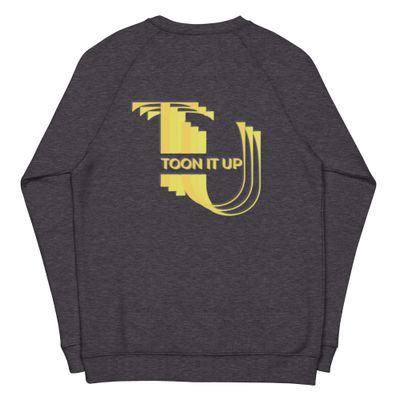 Toon It Up raglan sweatshirt