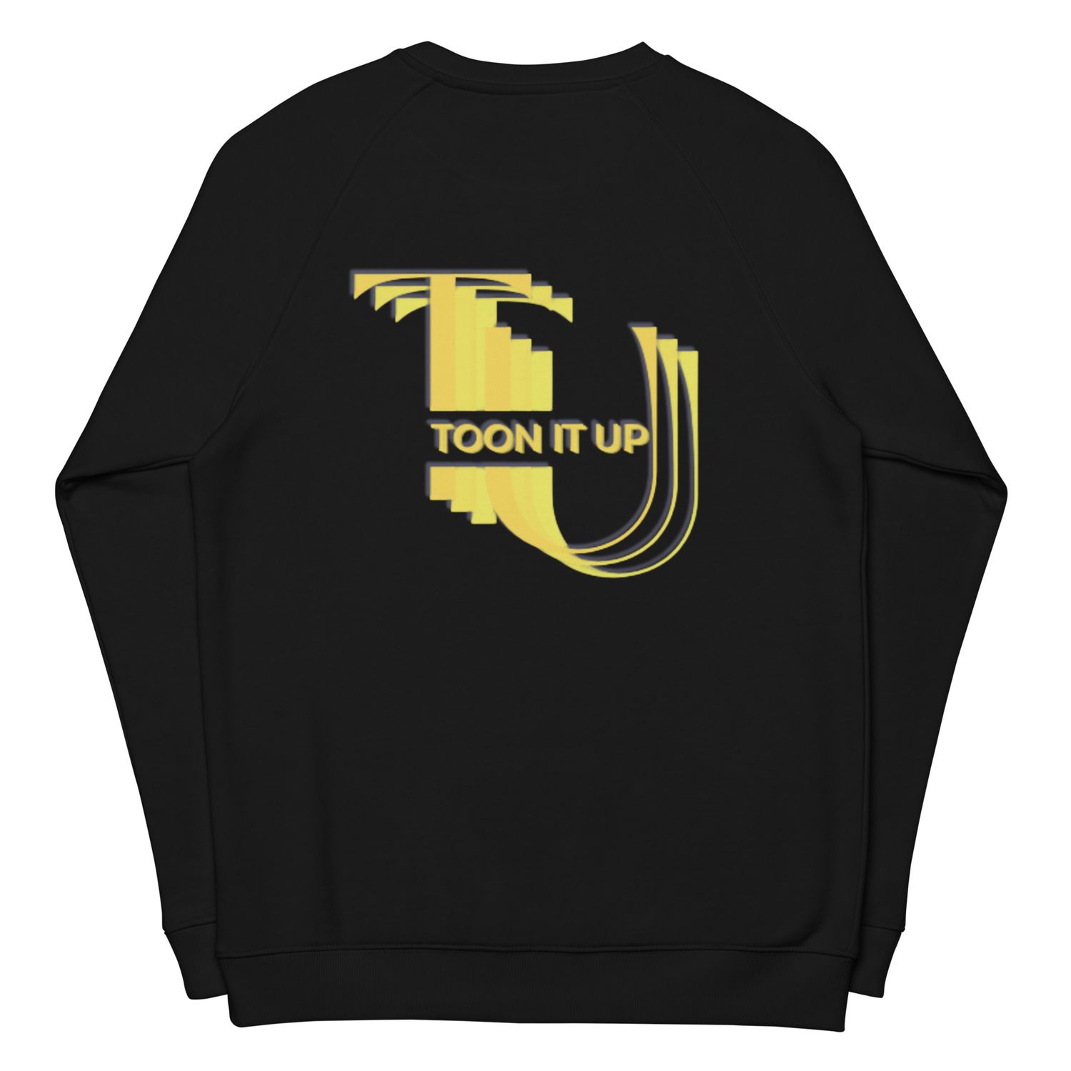 Toon It Up raglan sweatshirt