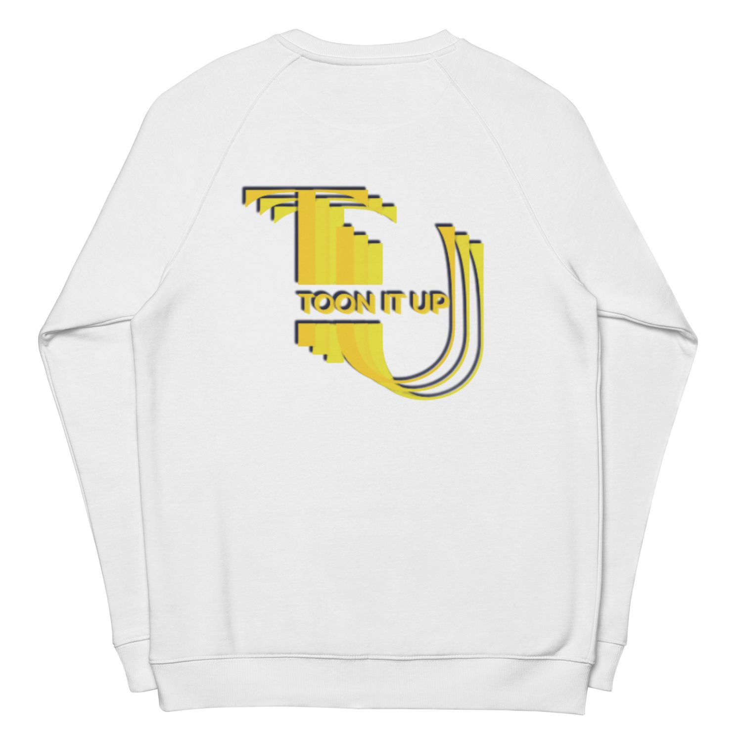 Toon It Up raglan sweatshirt