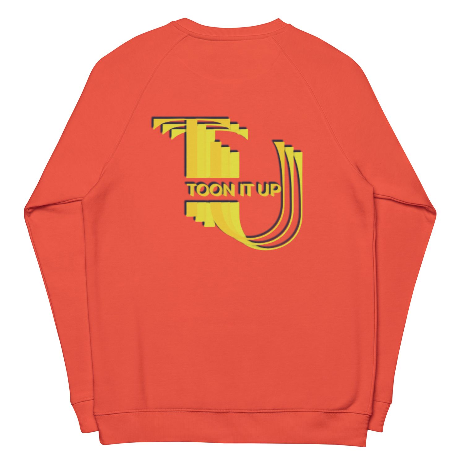Toon It Up raglan sweatshirt