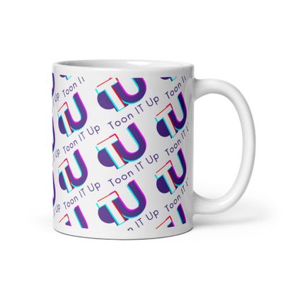 Toon It Up glossy mug