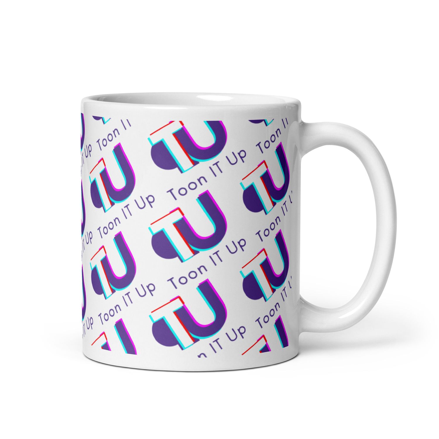 Toon It Up glossy mug