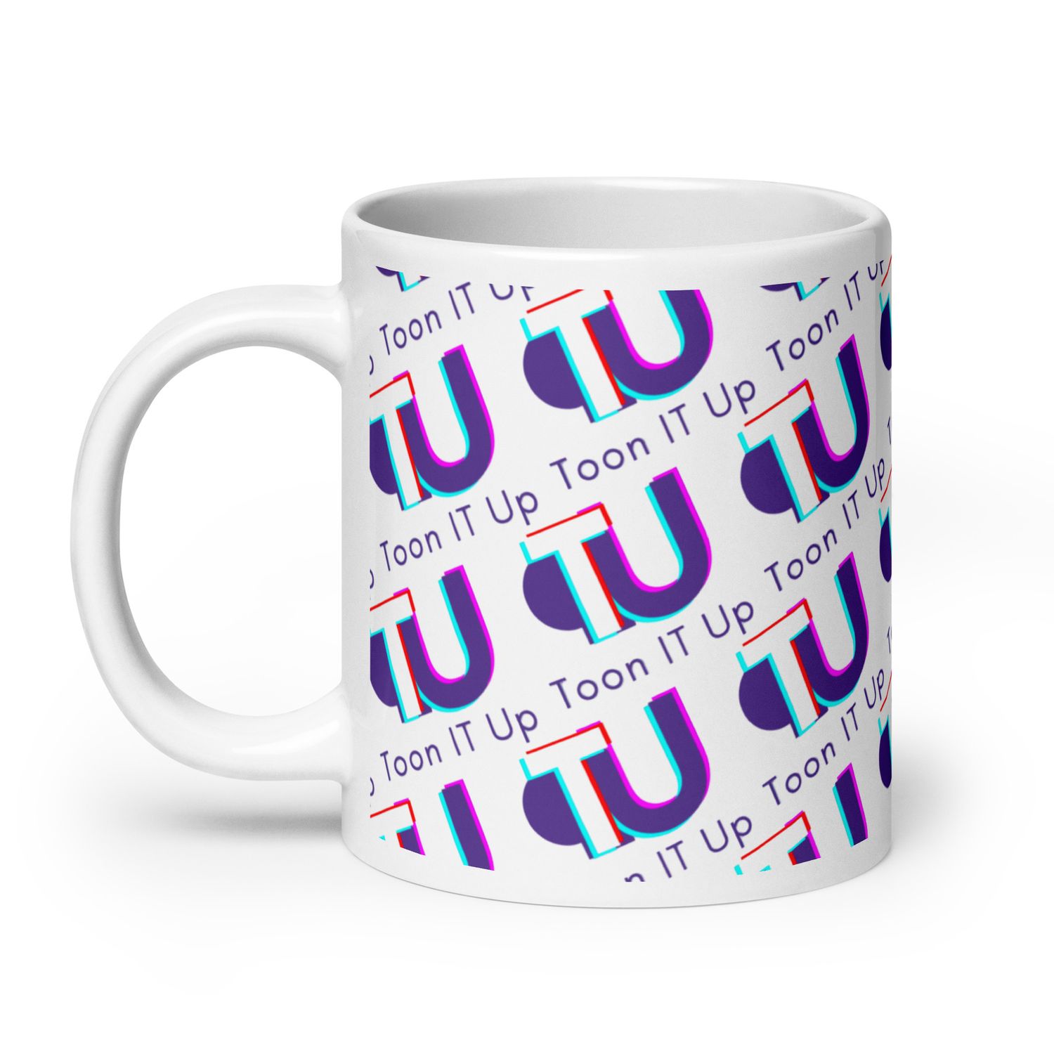 Toon It Up glossy mug