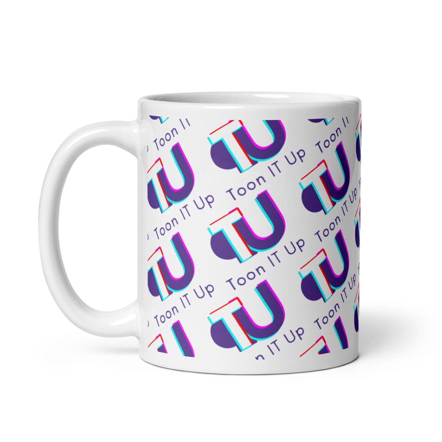 Toon It Up glossy mug