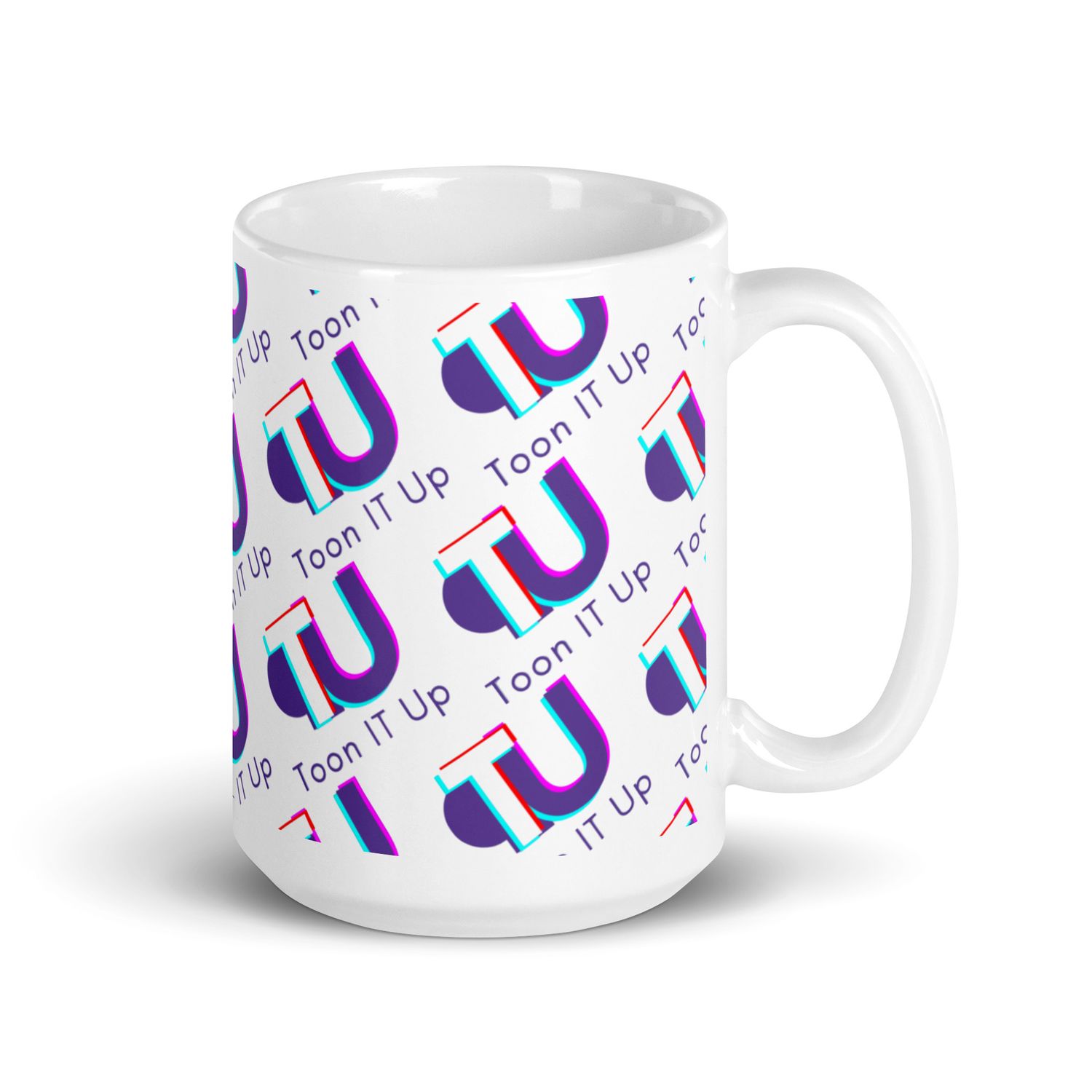 Toon It Up glossy mug