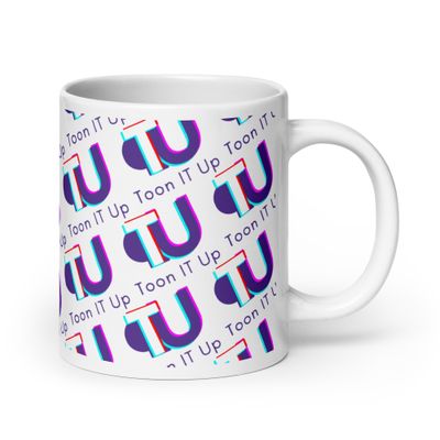 Toon It Up glossy mug