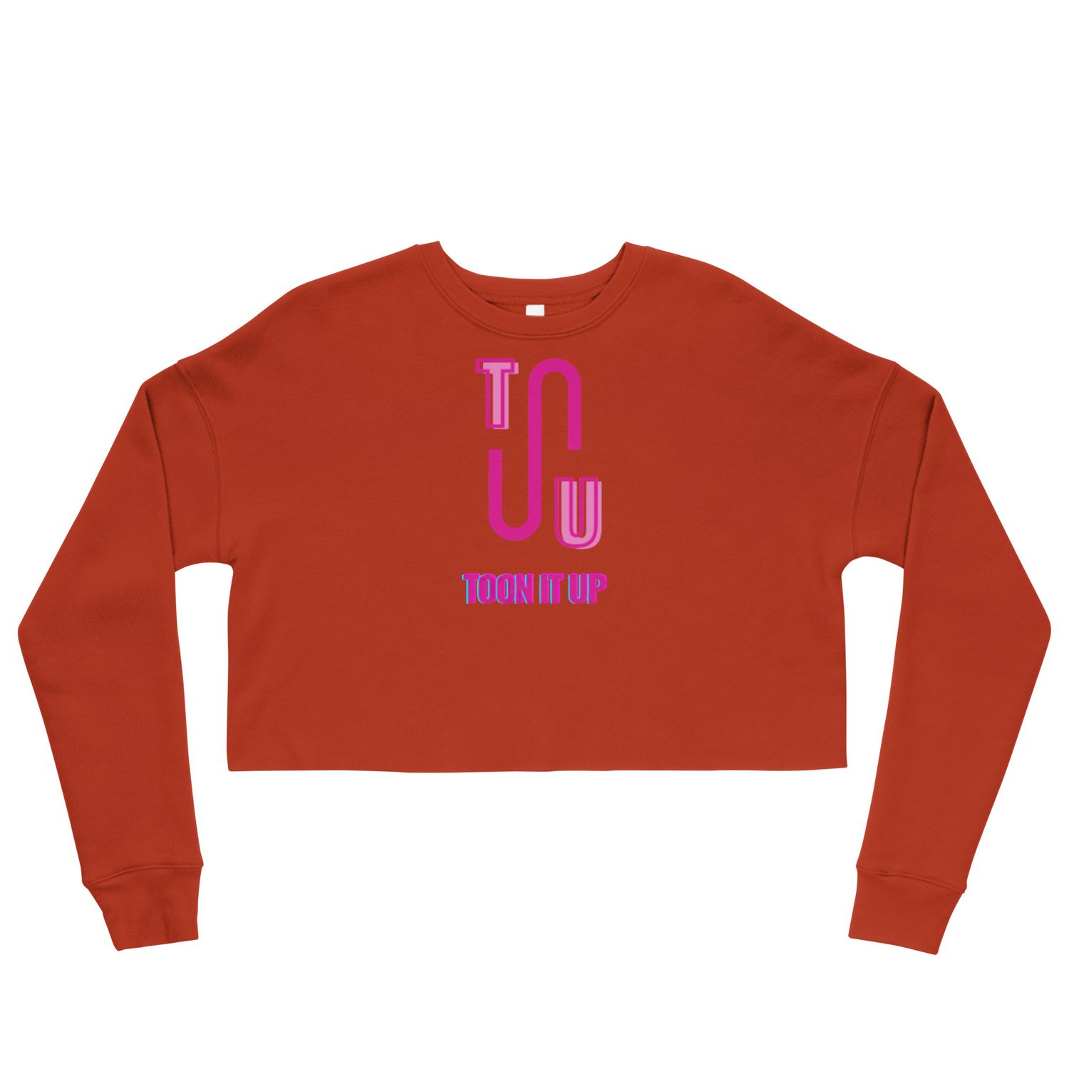 Toon It Up Crop Sweatshirt
