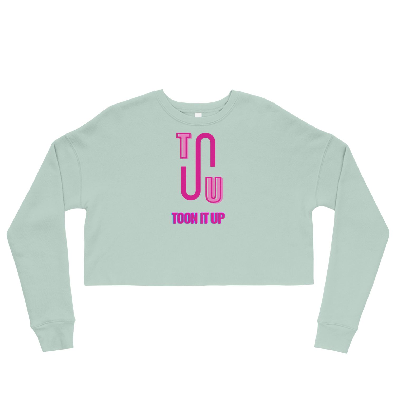 Toon It Up Crop Sweatshirt