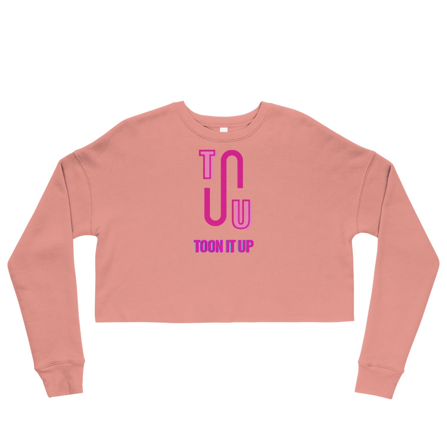 Toon It Up Crop Sweatshirt