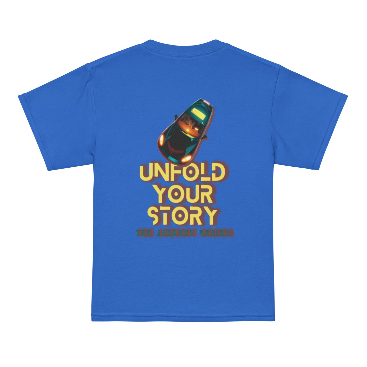 The Journey Begins Youth t-shirt