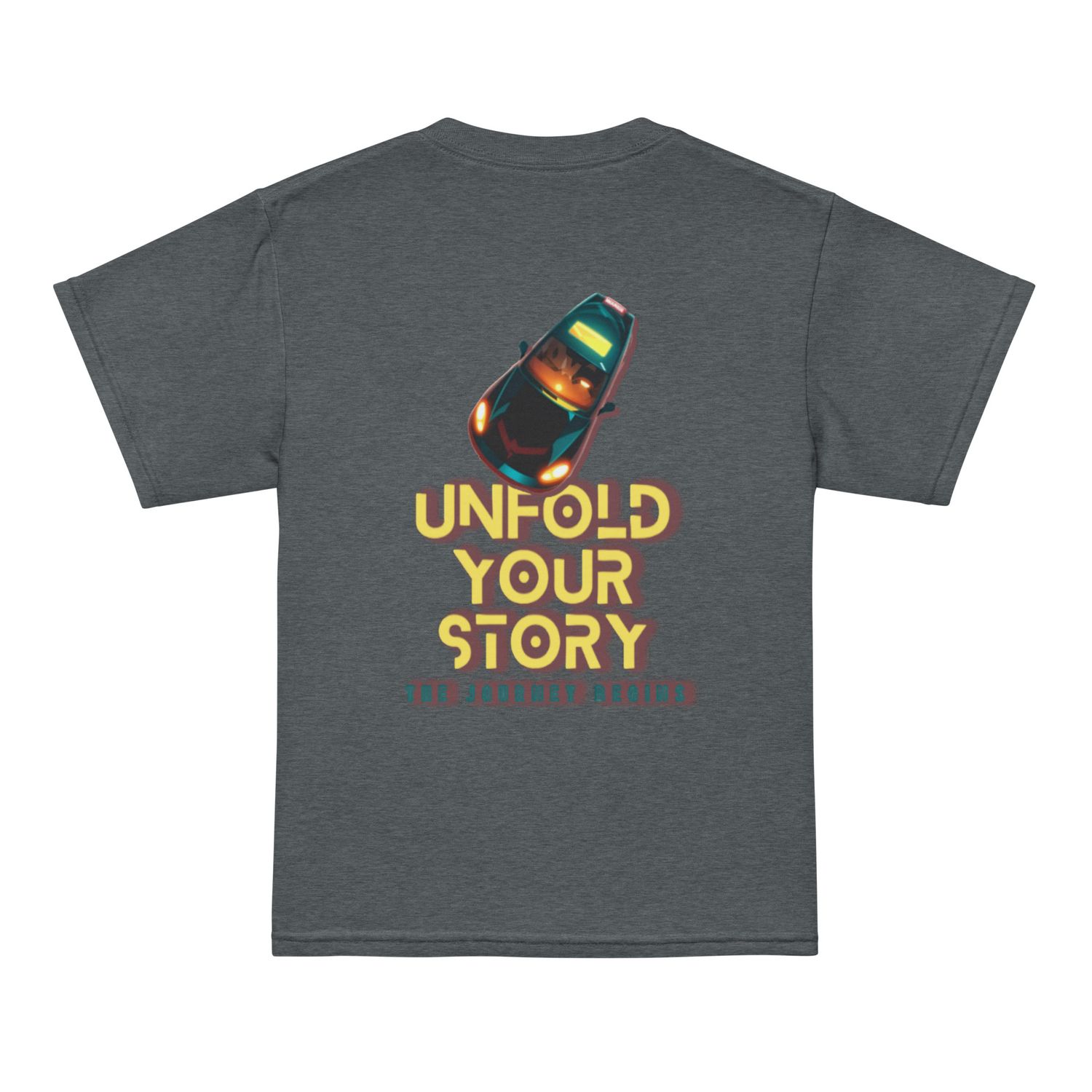 The Journey Begins Youth t-shirt