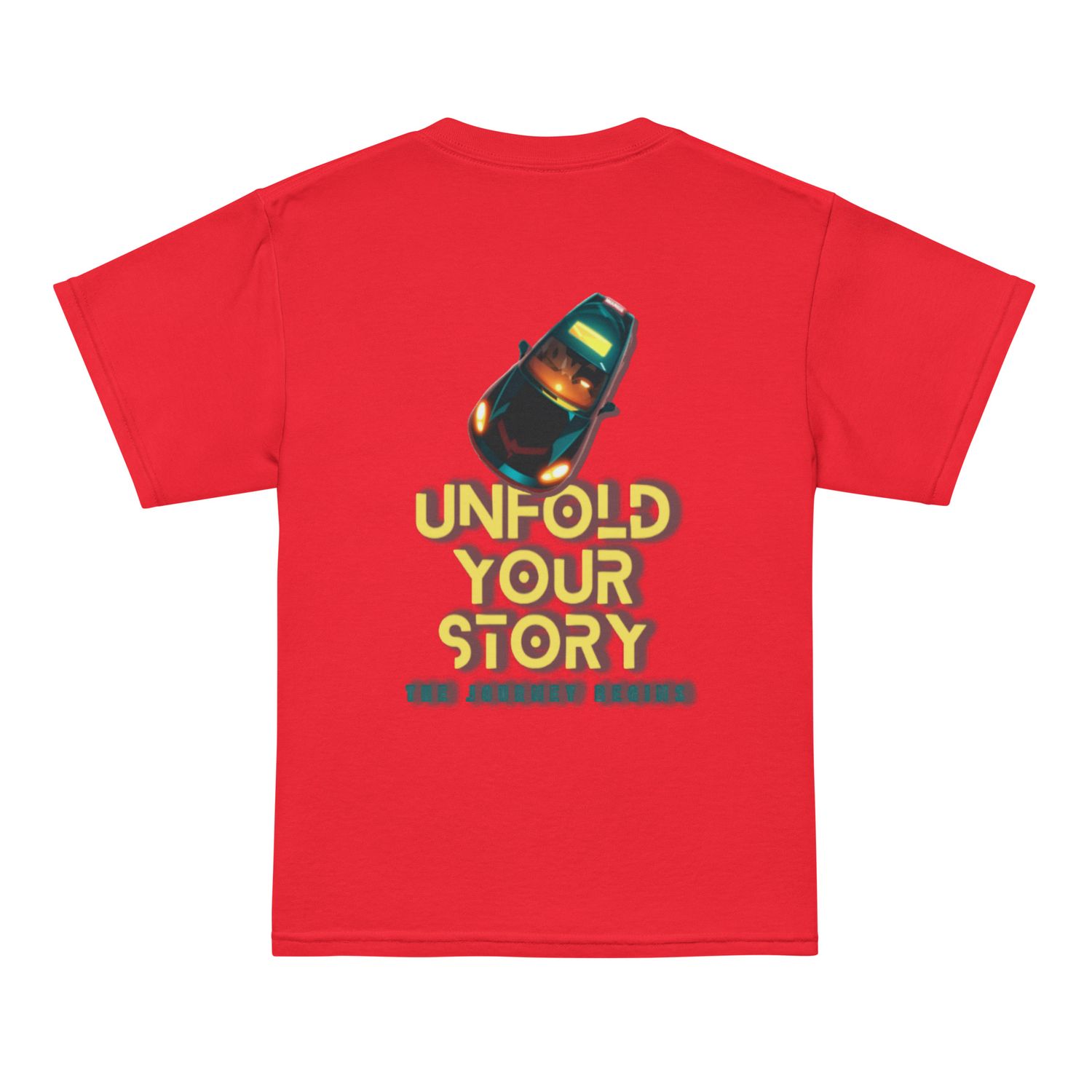 The Journey Begins Youth t-shirt