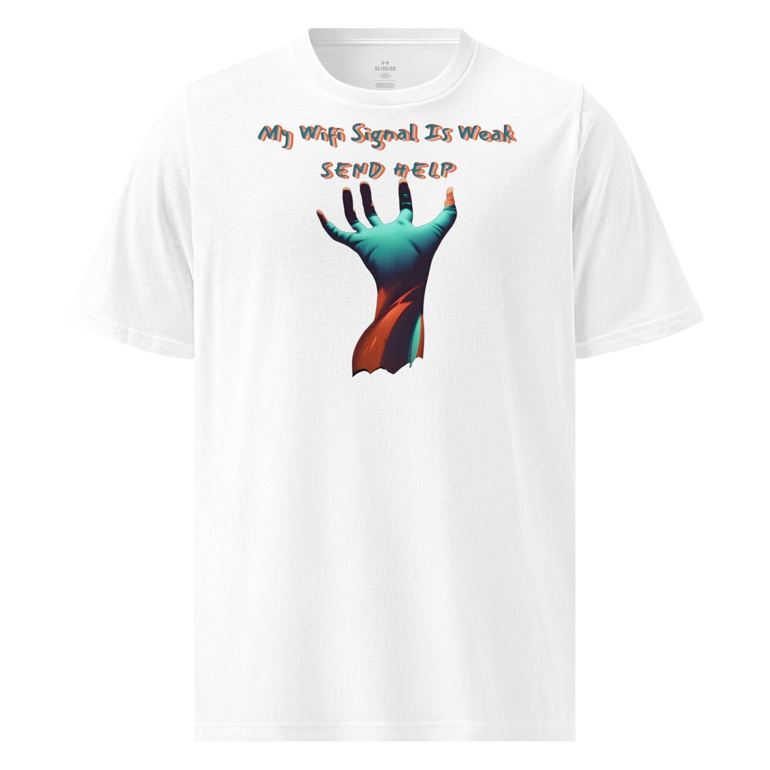 Send Help Under ArmourⓇ athletic t-shirt