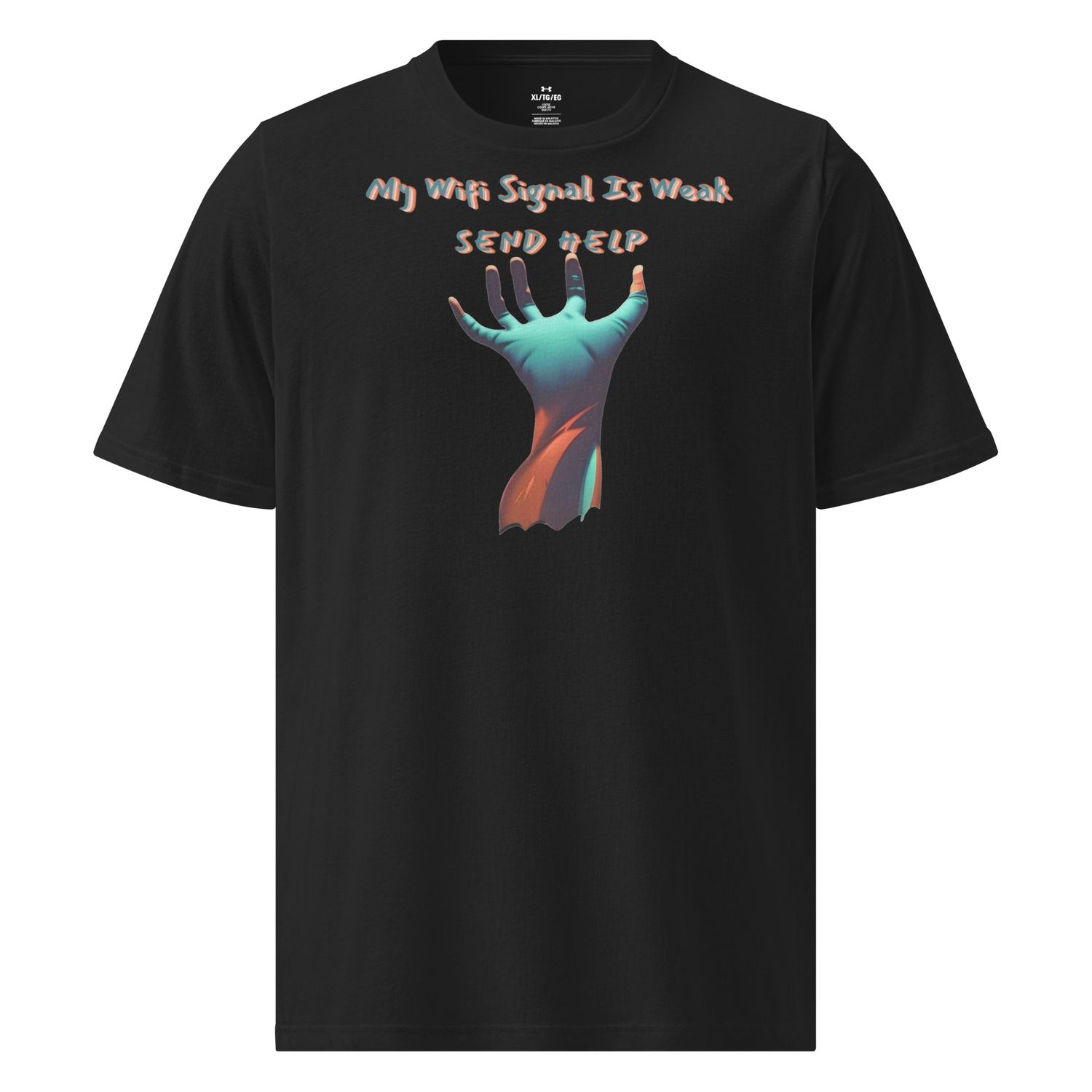 Send Help Under ArmourⓇ athletic t-shirt