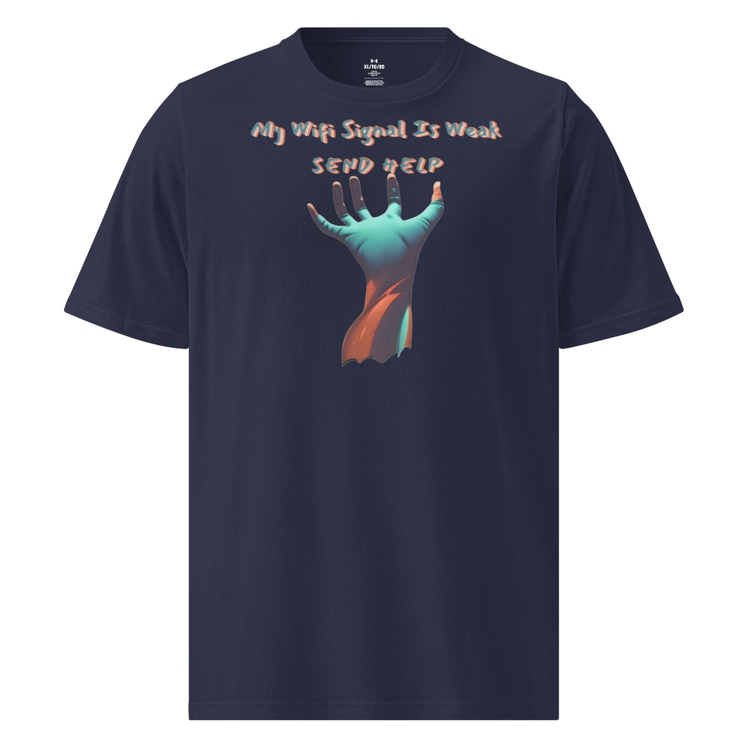 Send Help Under ArmourⓇ athletic t-shirt