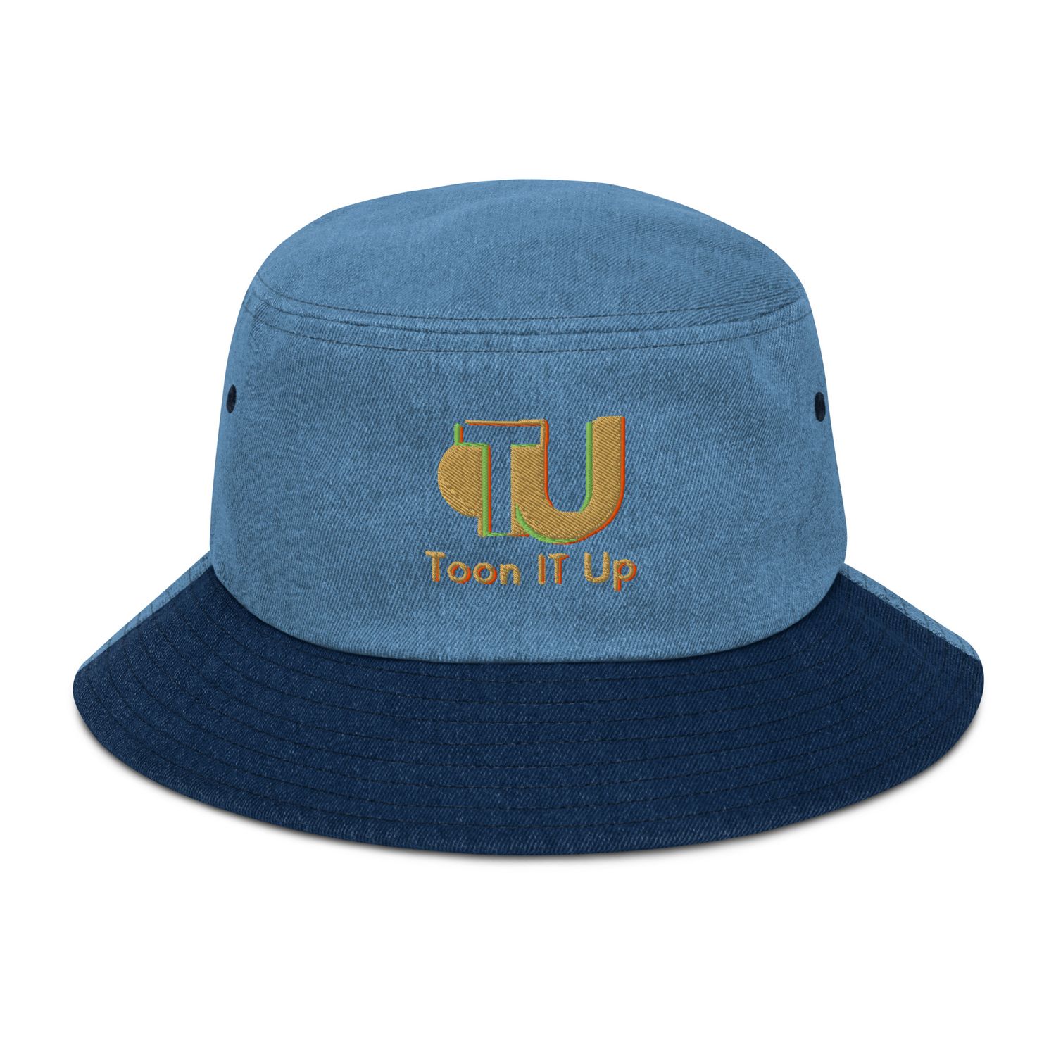 Toon It Up Denim bucket hat