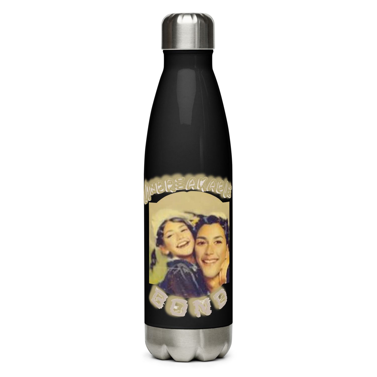 Unbreakable Bond steel water bottle