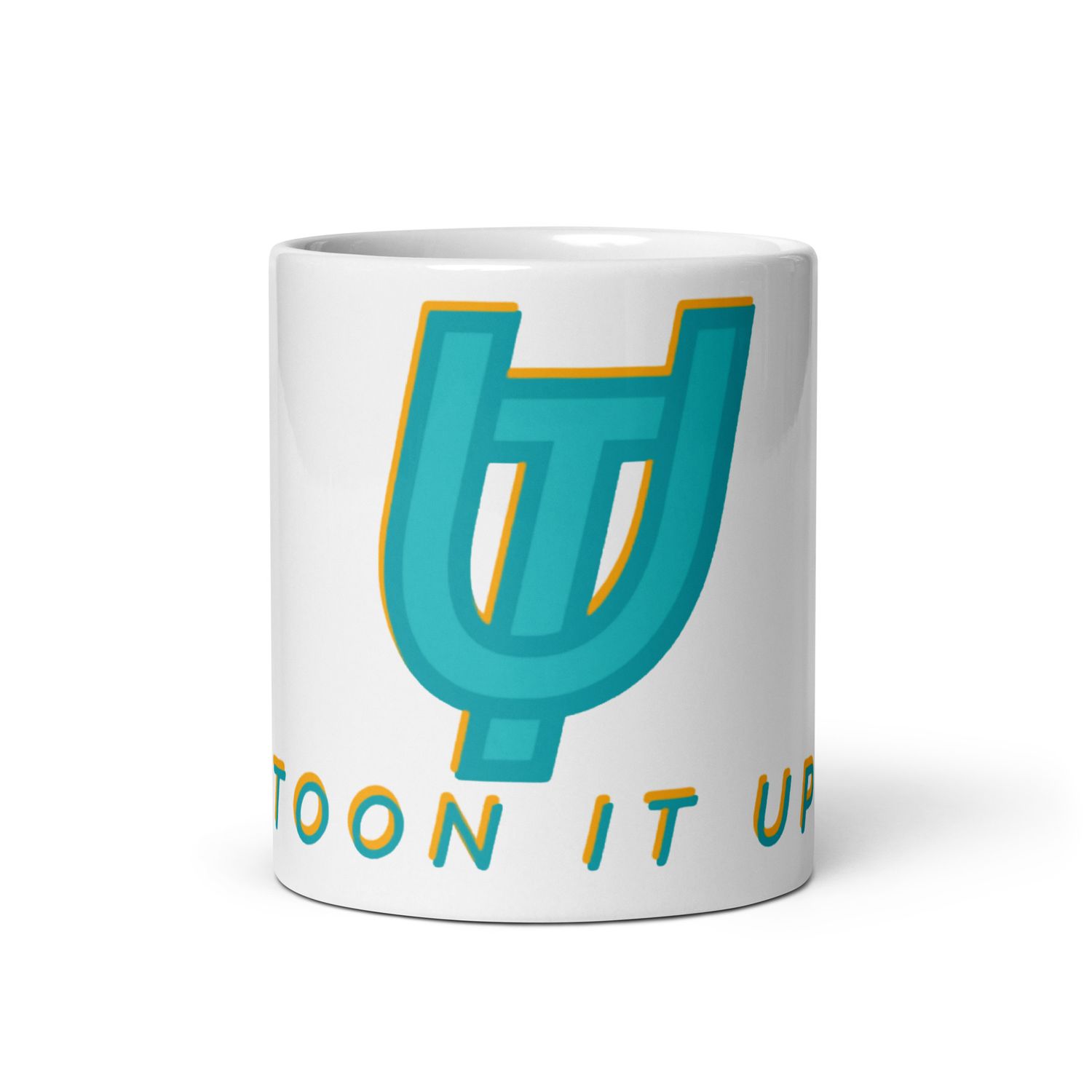 Toon It Up glossy mug
