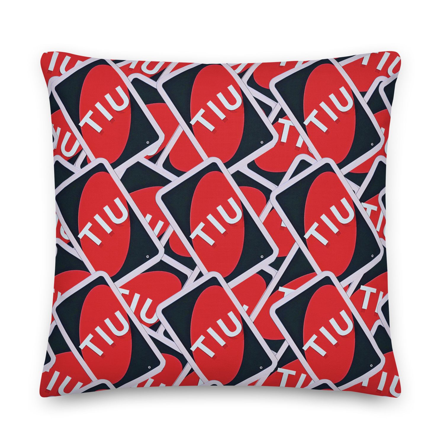 Toon It Up Card Premium Pillow