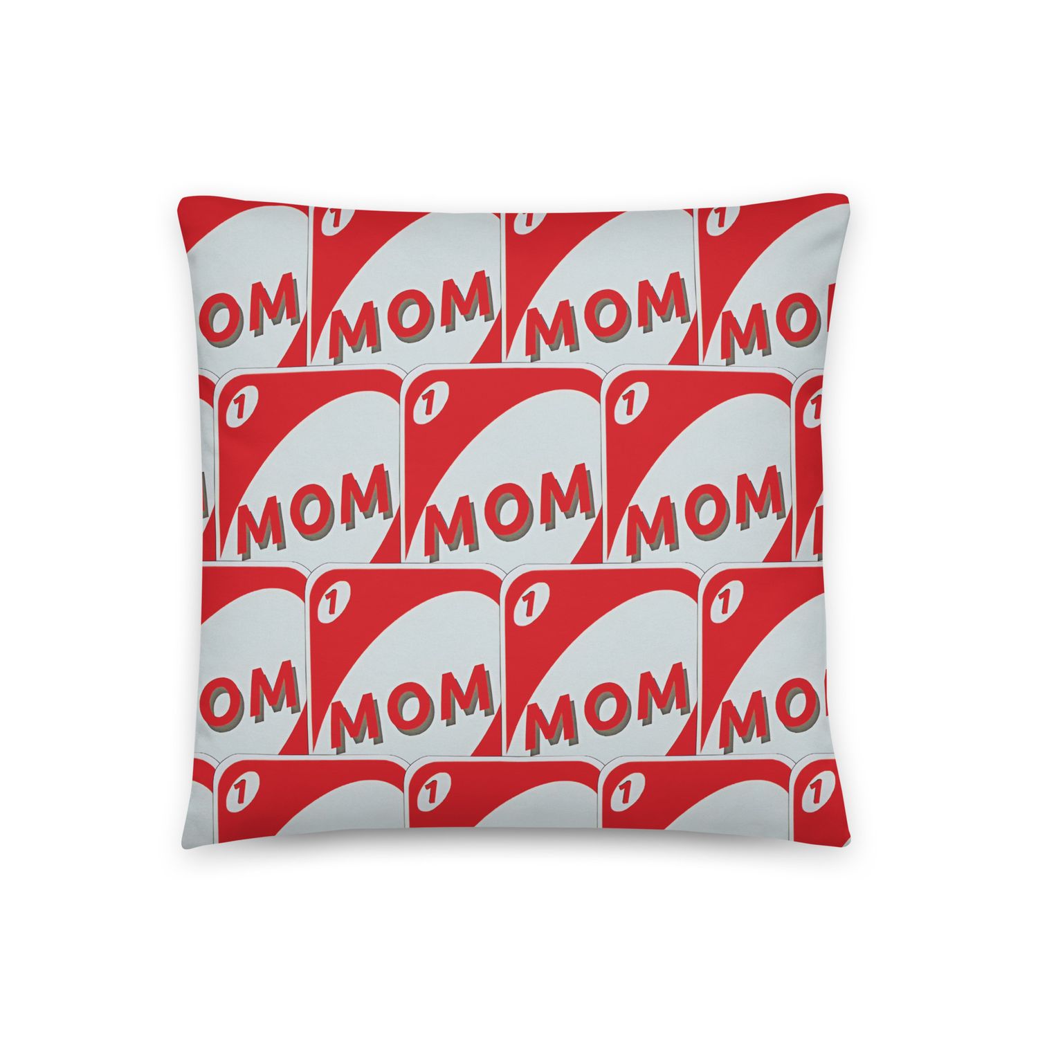 #1 Mom Basic Pillow