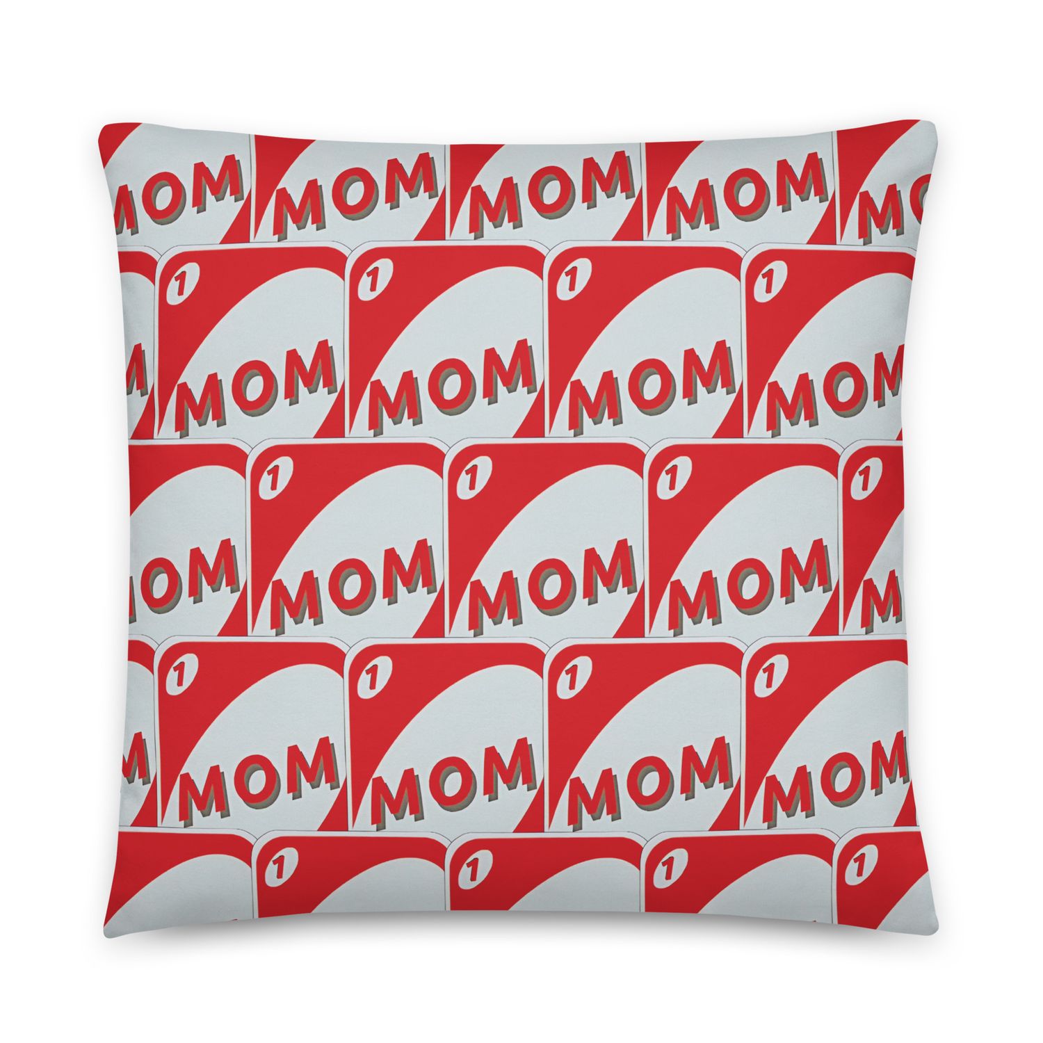 #1 Mom Basic Pillow