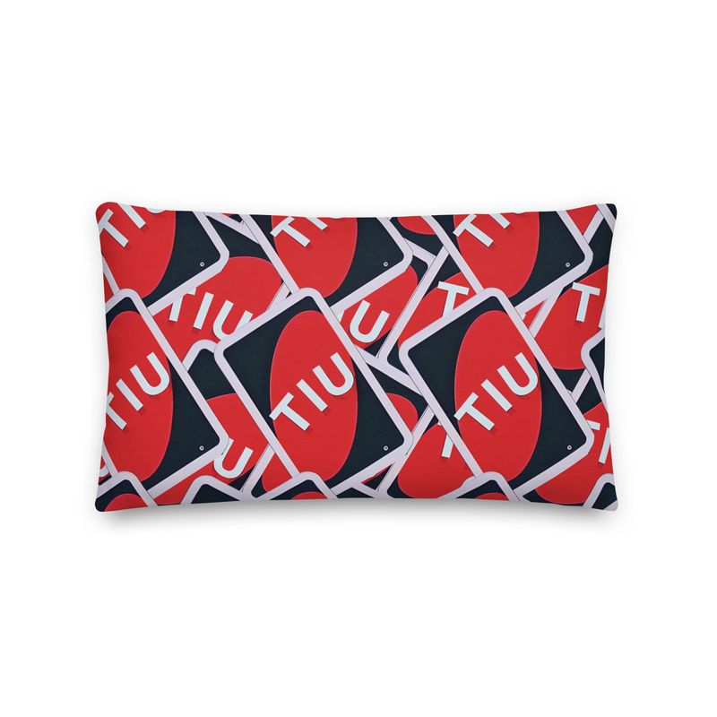 Toon It Up Card Premium Pillow
