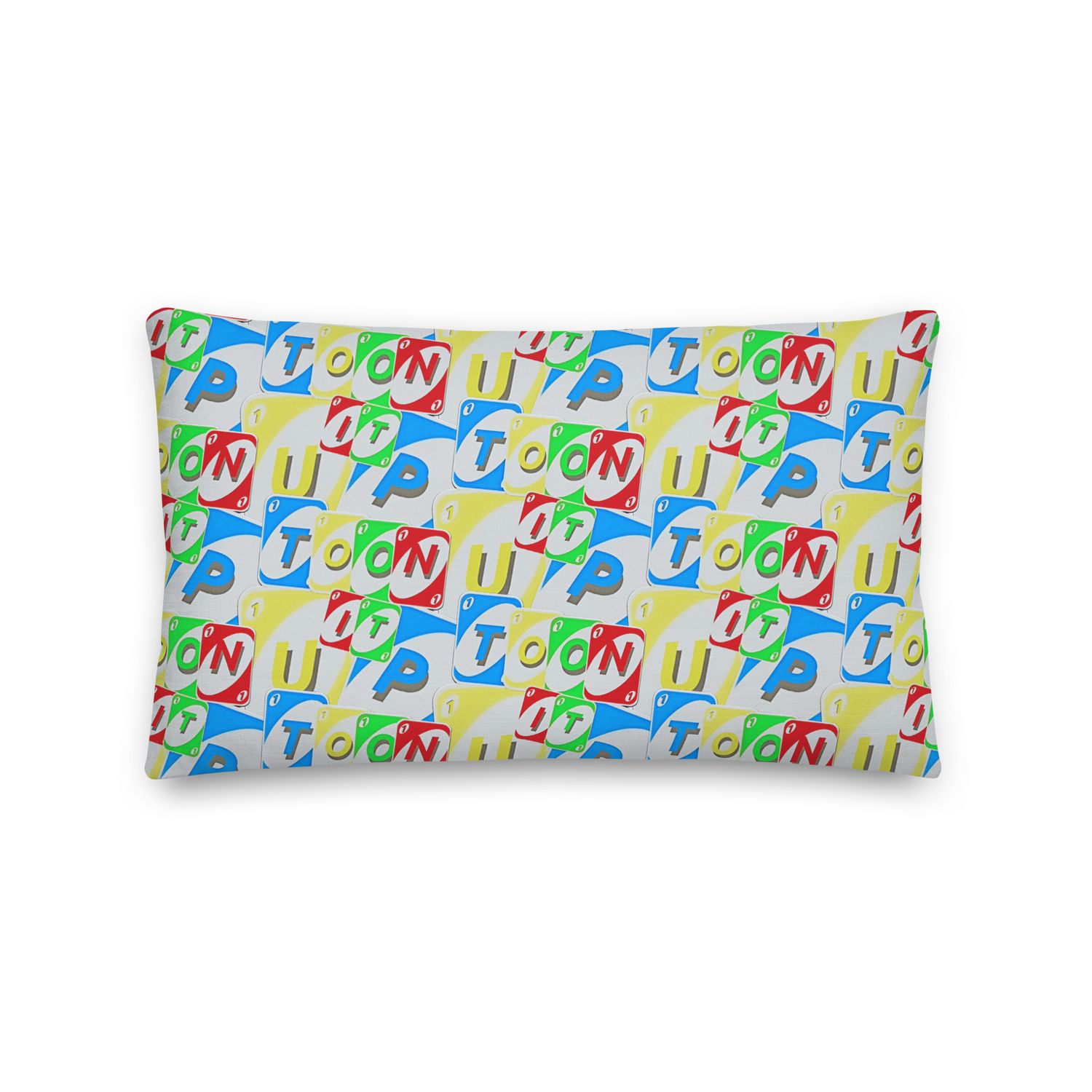 Toon It Up Card Premium Pillow