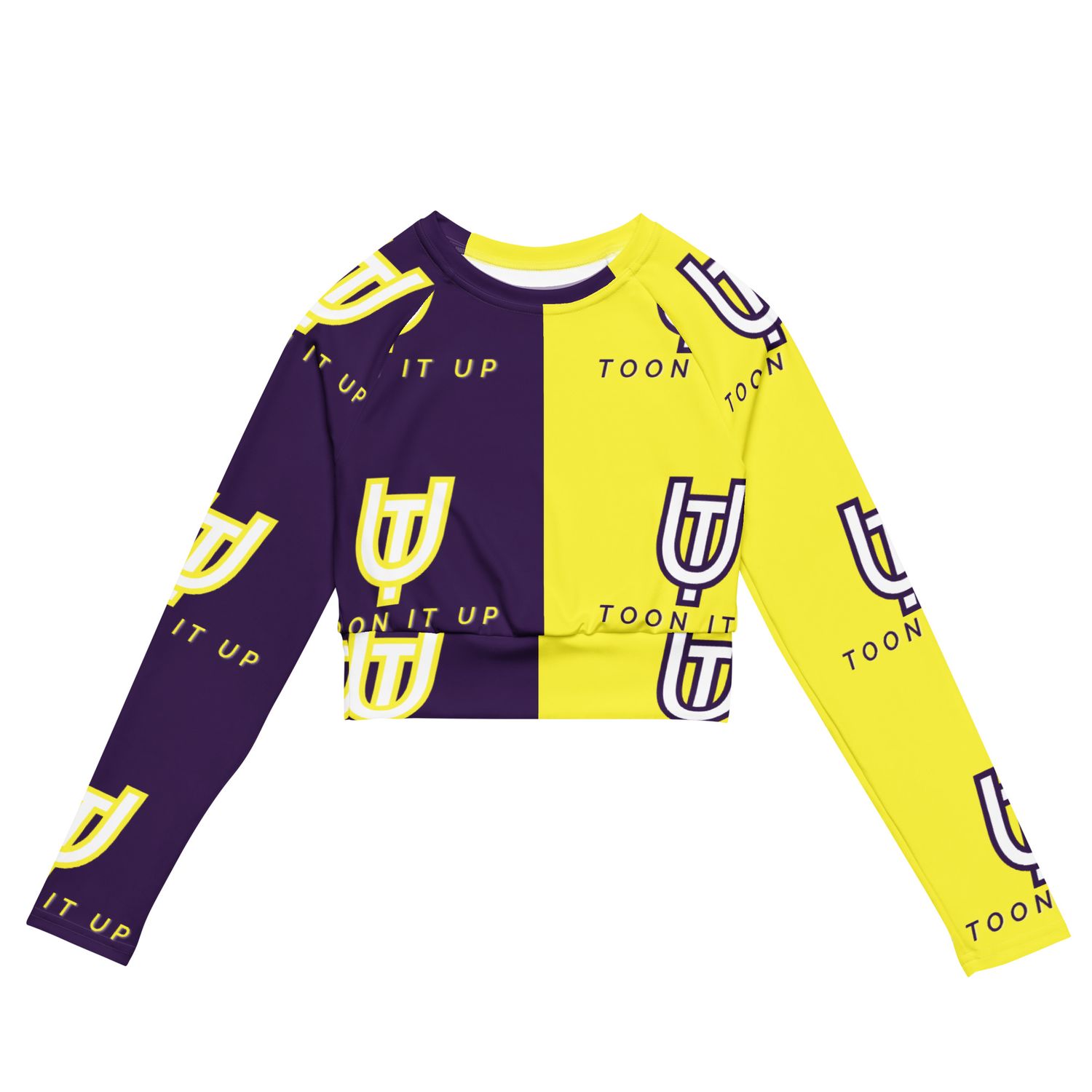 Toon It Up Long-Sleeve Crop Top