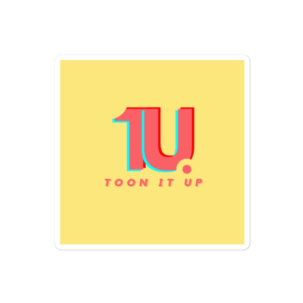 Toon It Up Bubble-free Stickers