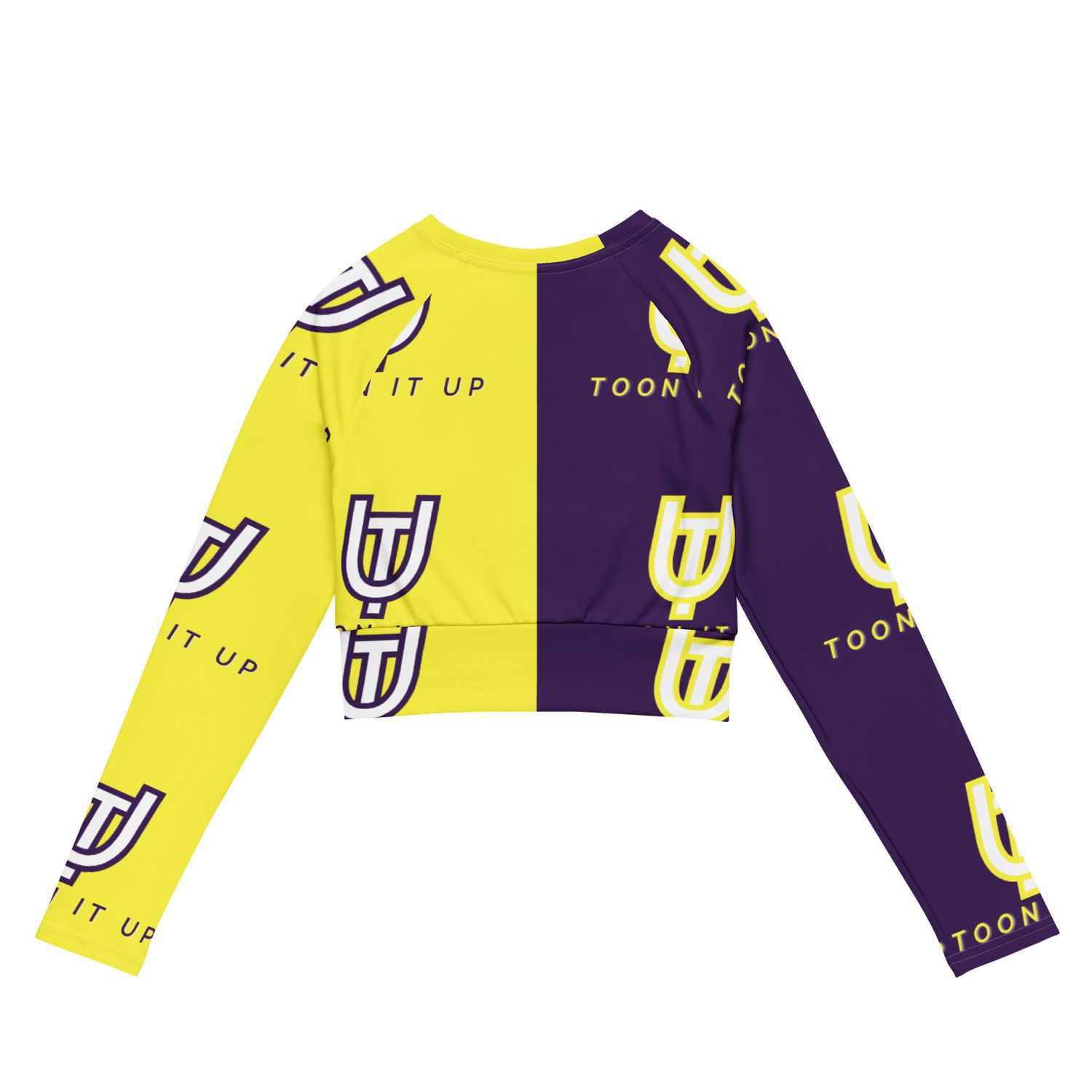Toon It Up Long-Sleeve Crop Top