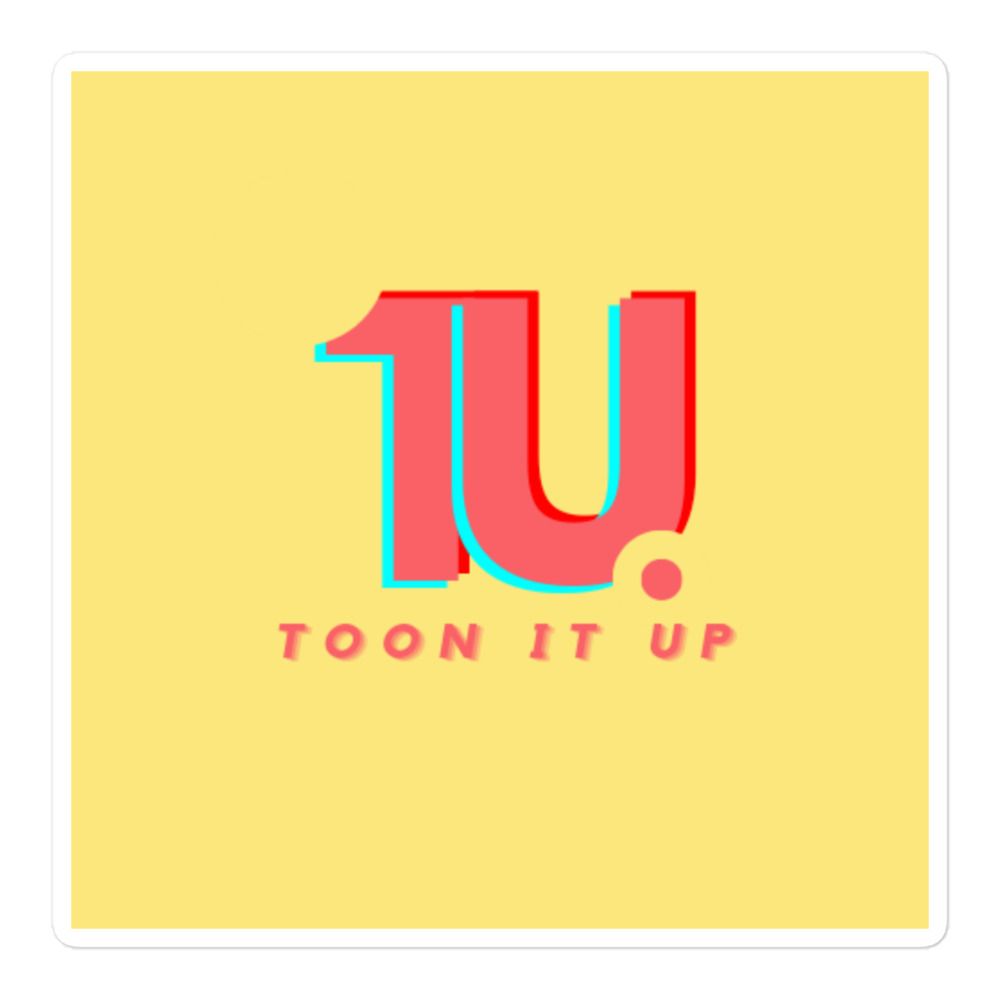 Toon It Up Bubble-free Stickers