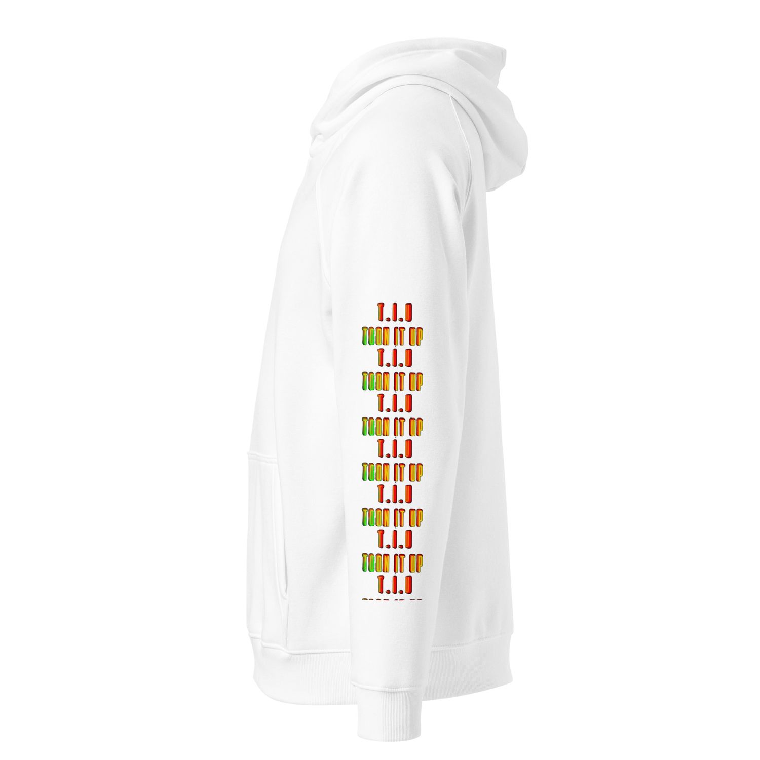 Toon It Up eco raglan hoodie