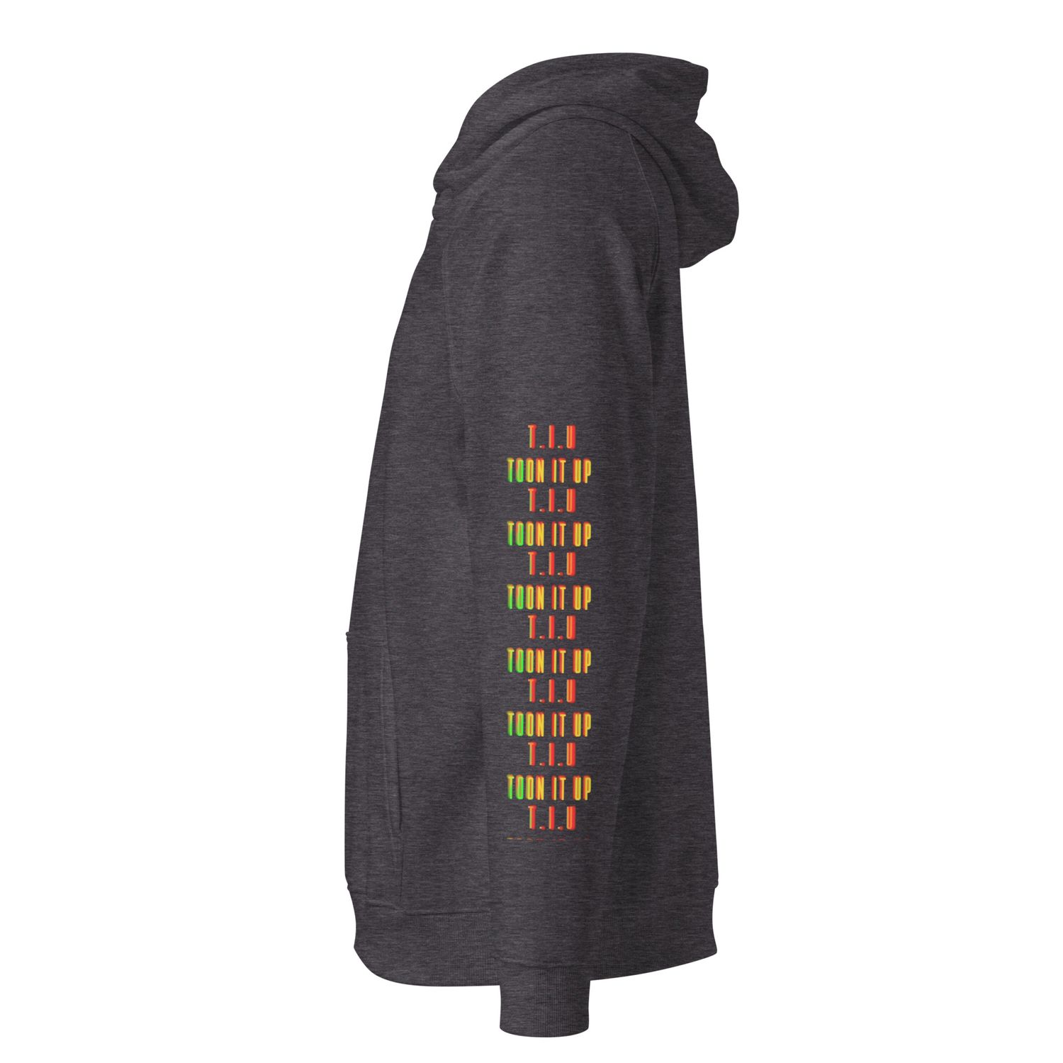 Toon It Up eco raglan hoodie