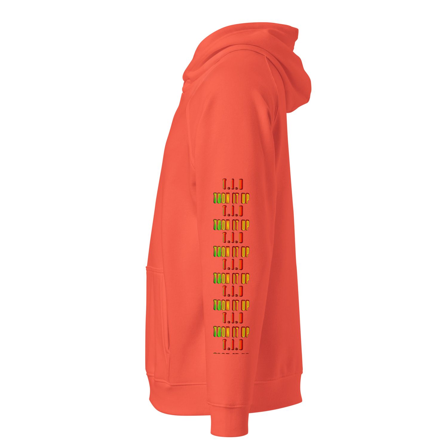 Toon It Up eco raglan hoodie