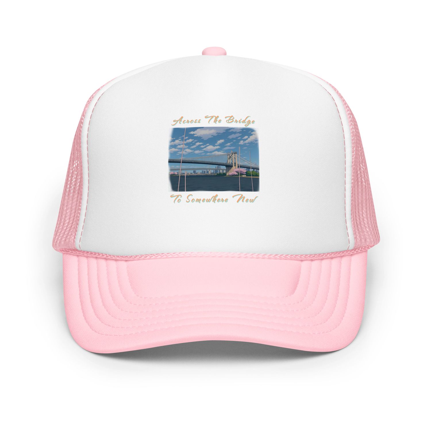 Across The Bridge Foam trucker hat