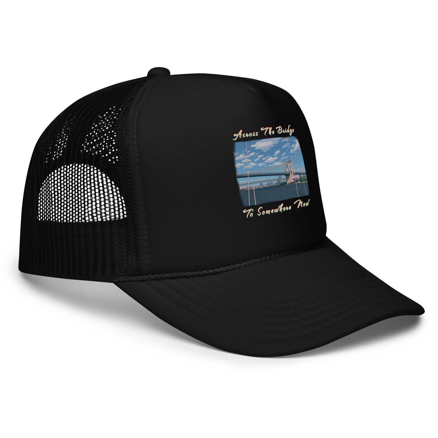 Across The Bridge Foam trucker hat