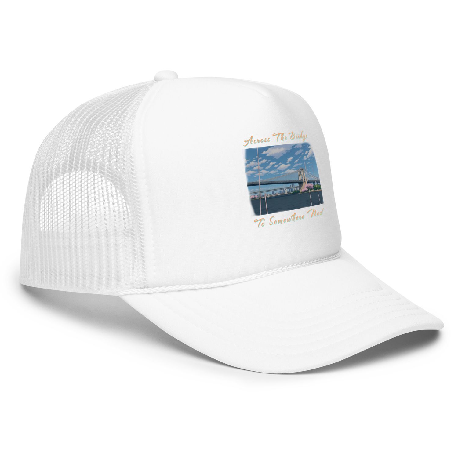 Across The Bridge Foam trucker hat