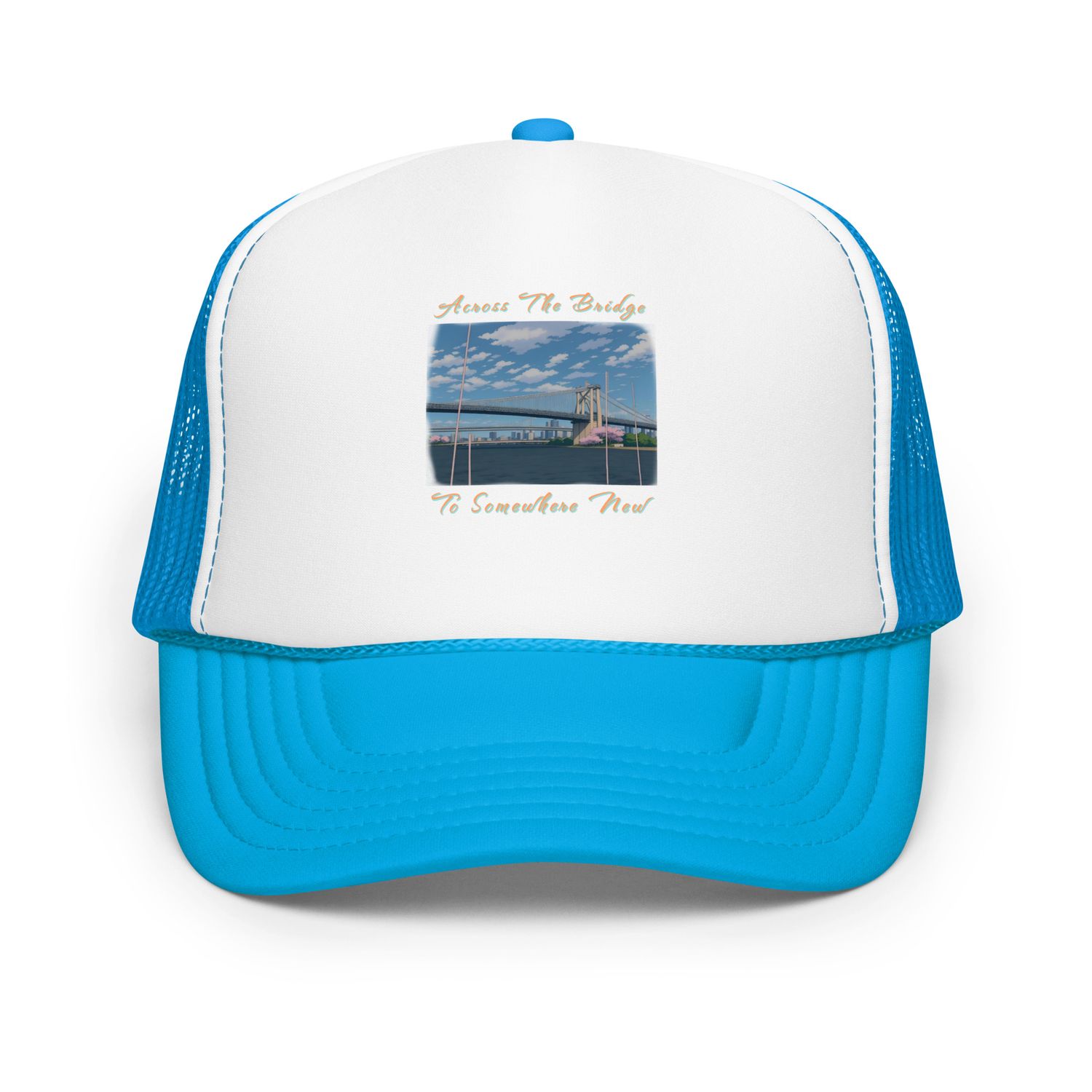 Across The Bridge Foam trucker hat