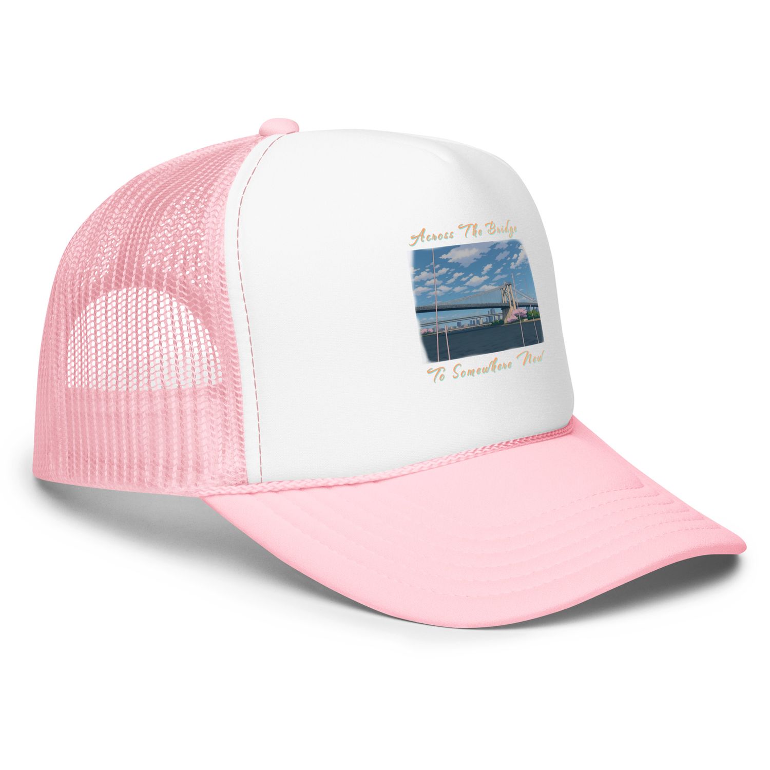 Across The Bridge Foam trucker hat