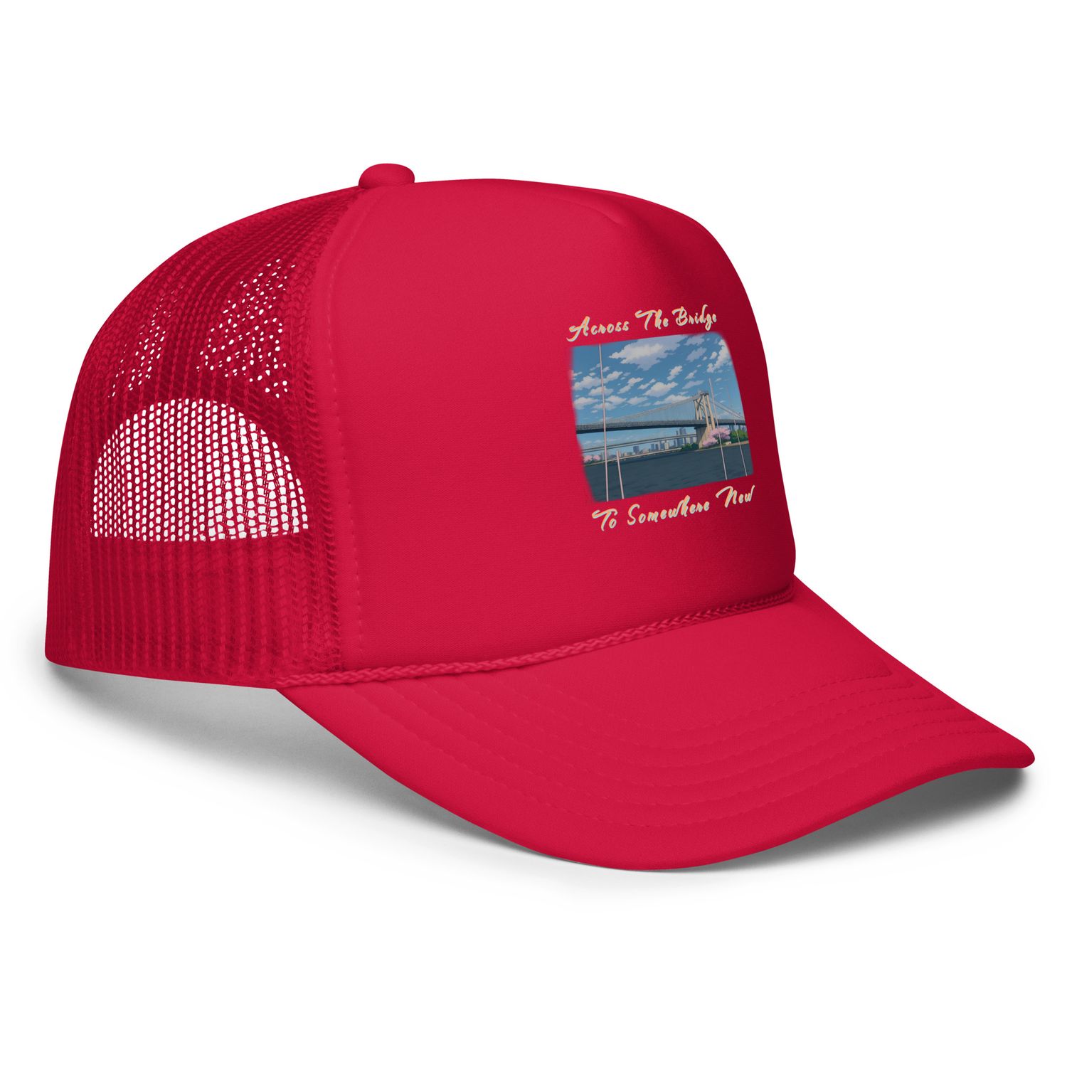 Across The Bridge Foam trucker hat