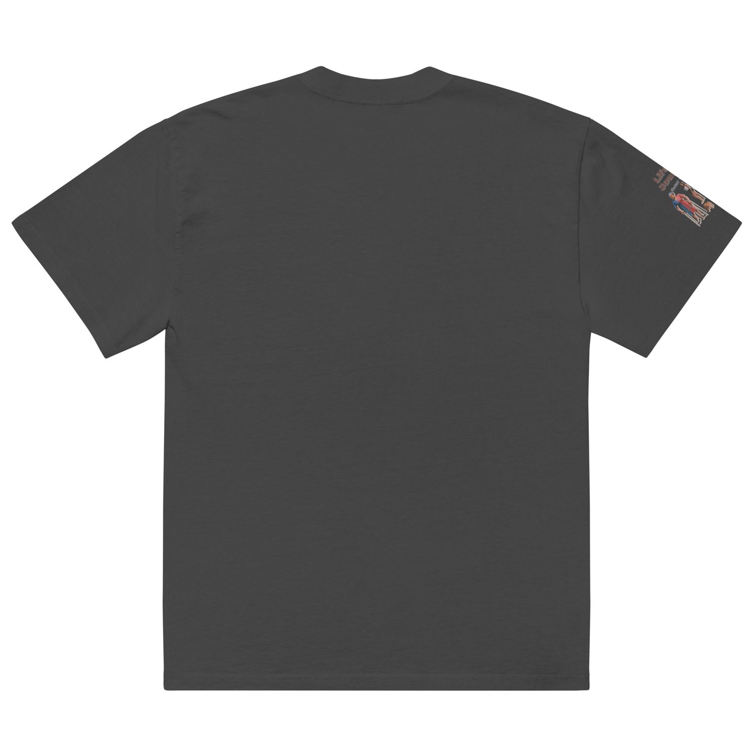 Life&#39;s A Journey Oversized faded t-shirt