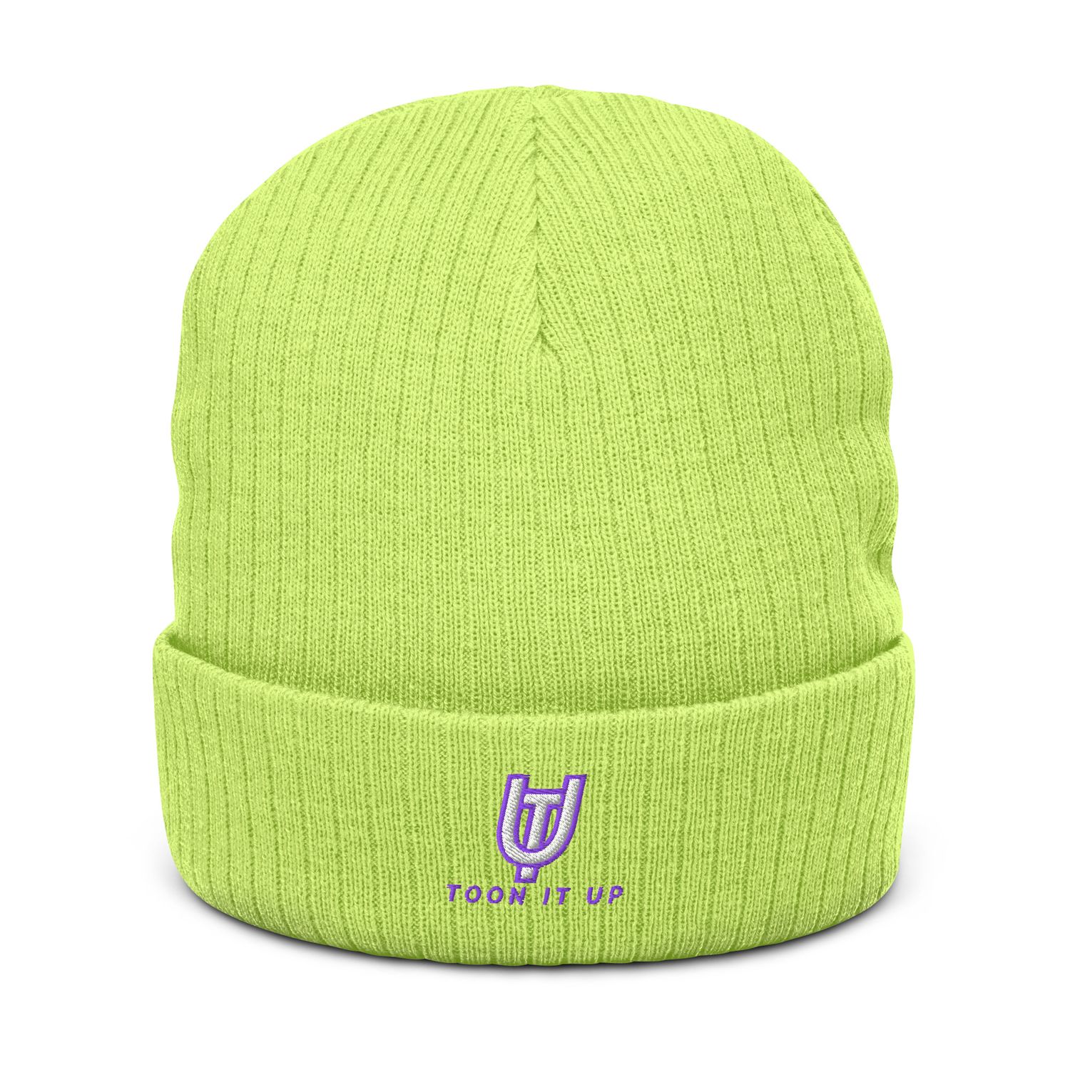 Toon It Up Ribbed knit beanie