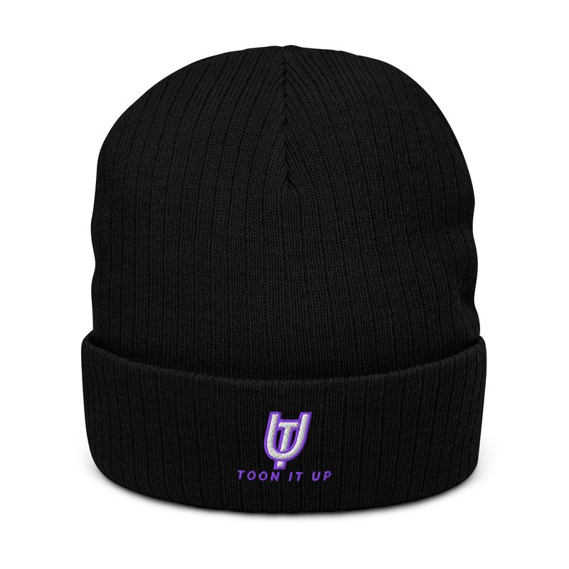 Toon It Up Ribbed knit beanie