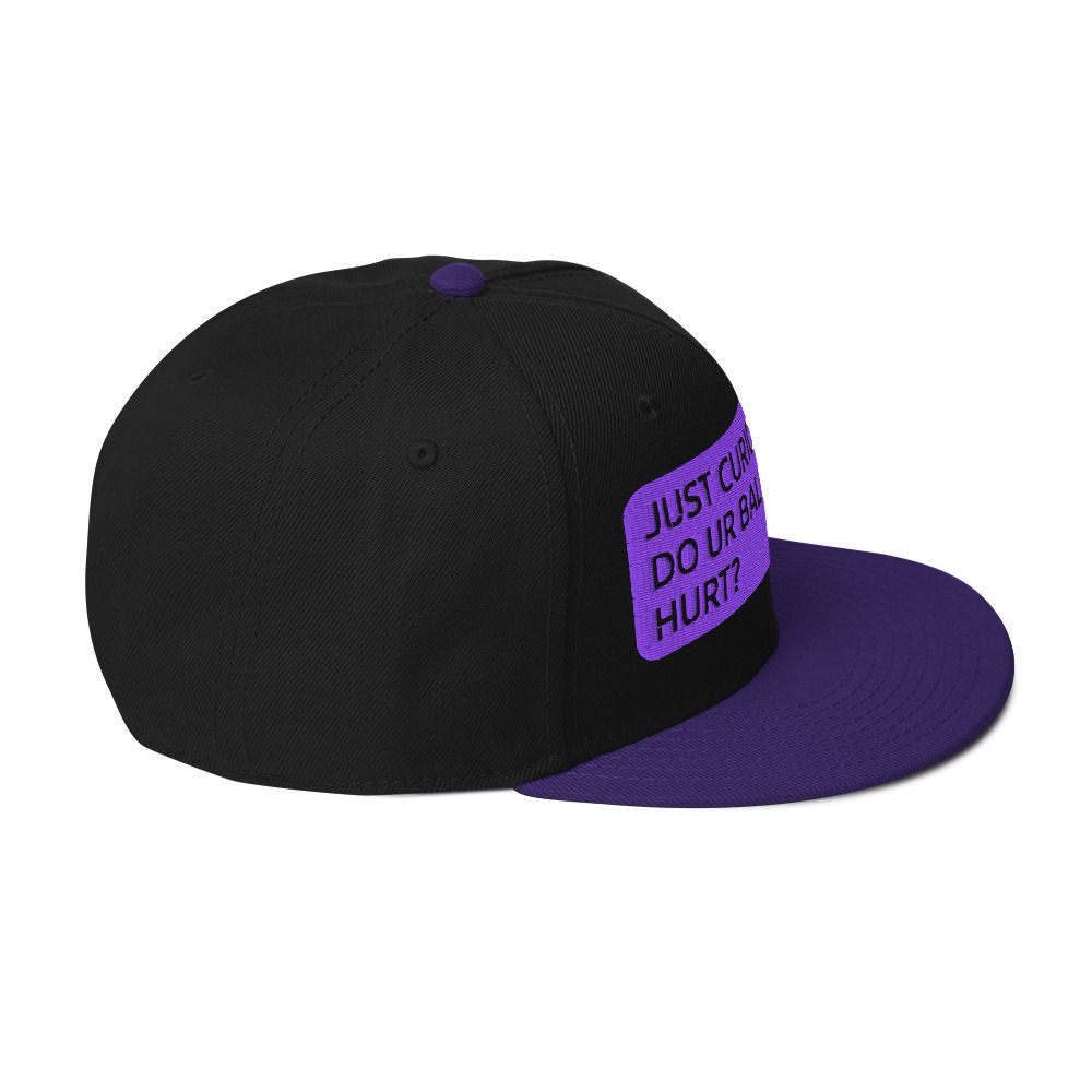 Just Curious Snapback Hat