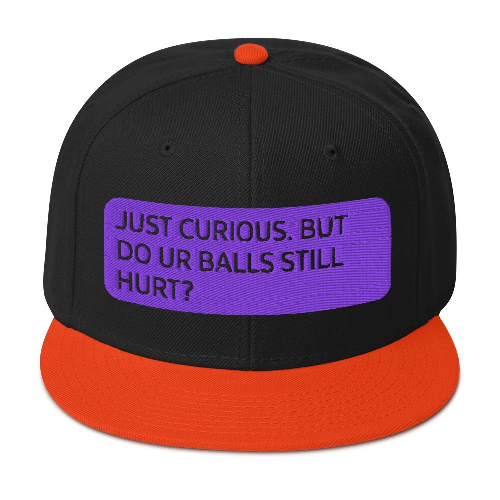 Just Curious Snapback Hat