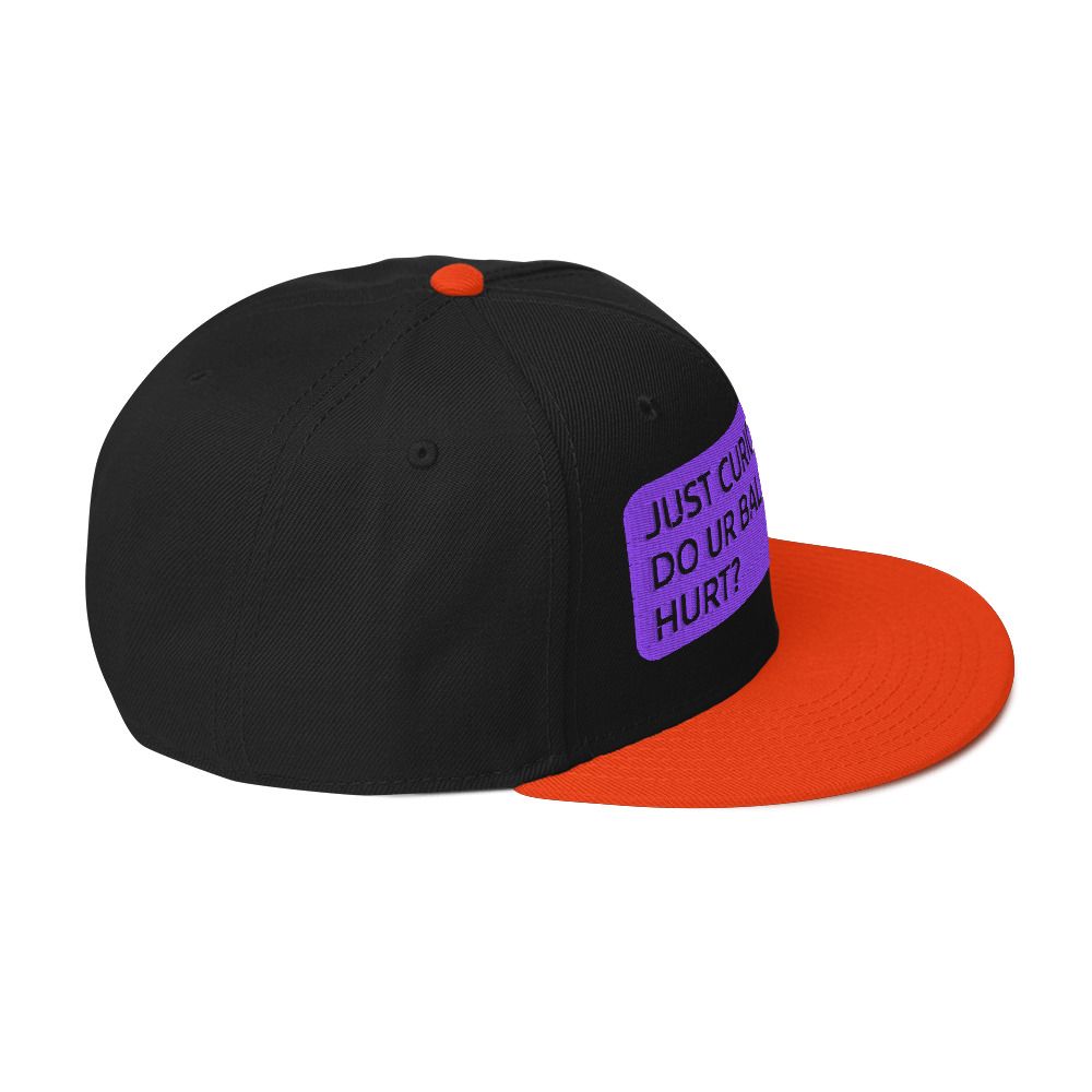 Just Curious Snapback Hat